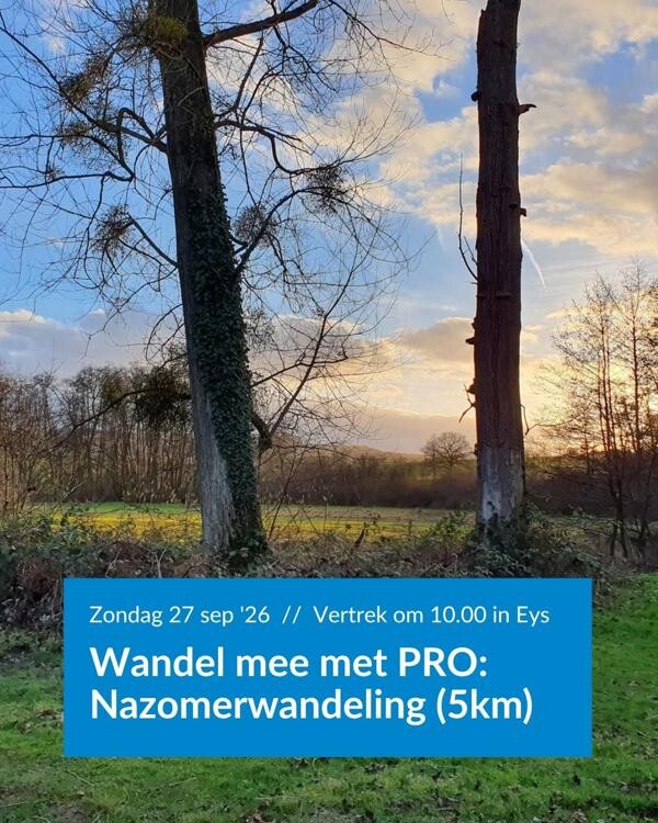 Nazomerwandeling pro 600x750
